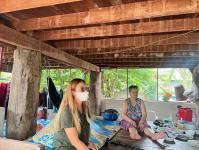 เช้าวันที่3/5/66 CMและจนท. รพ.สต.บ้านสันป่าไร่ เยี่ยมบ้านและประเมินADL ผู้ป่วยกระดูกสันหลังหักจากอุบัติเหตุ หลังออกจาก รพ. และประเมินอาการผู้ป่วยขาอ่อนแรง ปวด ชาขาทั้ง 2 ข้าง ไม่ยอมเดิน ส่งประเมินและรักษาต่อที่รพ.ชุมชน