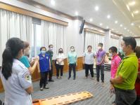 วันที่10 พฤษภาคม 2566 จนท.รพ.สต.บ้านสันป่าไร่ เข้าร่วมอบรมโครงการอบรมเชิงปฏิบัติการเพื่อฟื้นฟูความรู้ทักษะบุคลากร และซ้อมแผนรับอุบัติเหตุหมู่ เครือข่ายอำเภอแม่ระมาด จังหวัดตาก ปีงบประมาณ 2566 ณ อาคาร ปฐมภูมิชั้น 5 โรงพยาบาลแม่ระมาด