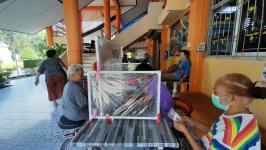 23/5/66 ช่วงบ่าย รพ.สต.บ้านสันป่าไร่ ให้บริการจ่ายยาผู้ป่วยโรคความดันโลหิตสูง (กลุ่ม 2/3) ที่รับยาที่ รพ.สต.จำนวน 52 ราย