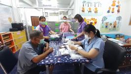 23/5/66 ช่วงบ่าย รพ.สต.บ้านสันป่าไร่ ให้บริการจ่ายยาผู้ป่วยโรคความดันโลหิตสูง (กลุ่ม 2/3) ที่รับยาที่ รพ.สต.จำนวน 52 ราย