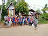 5/6/66 จนท.รพ.สต.บ้านสันป่าไร่ ร่วมกับผู้นำชุมชน ชาวบ้านและอาสาสมัครสาธารณสุขหมู่ที่ 2 บ้านตีนธาตุ หมู่ที่ 3 บ้านป่าไร่เหนือและหมู่ที่ 5 บ้านสันป่าไร่ พัฒนาสิ่งแวดล้อมภายในชุมชนและรณรงค์สำรวจและทำลายแหล่งเพาะพันธ์ลูกน้ำยุงลาย เนื่องในวันสิ่งแวดล้อมโลก