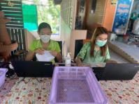 7/6/66 ช่วงเช้า รพ.สต.บ้านสันป่าไร่ รณรงค์ฉีดวัคซีนป้องกันไข้หวัดใหญ่ กลุ่มเสี่ยง รอบแรก มีผู้มารับบริการ 106 ราย รอบต่อไป(วันที่21)กลุ่มเด็กอายุ 6 เดือน ถึง 2ปี 11เดือน