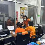 8/6/66 จนท.การเงินและบัญชีของรพ.สต.บ้านสันป่าไร่ ได้รับการติดตามการบันทึกบัญชี การจัดทำรายงานการเงินและการคำนวณค่าเสื่อมราคาสินทรัพย์ของรพ.สต.บ้านสันป่าไร่ จากคณะทำงานกองคลัง อบจ.ตาก