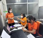 8/6/66 จนท.การเงินและบัญชีของรพ.สต.บ้านสันป่าไร่ ได้รับการติดตามการบันทึกบัญชี การจัดทำรายงานการเงินและการคำนวณค่าเสื่อมราคาสินทรัพย์ของรพ.สต.บ้านสันป่าไร่ จากคณะทำงานกองคลัง อบจ.ตาก