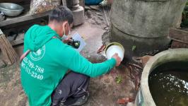 25/6/66 จนท.รพ.สต.บ้านสันป่าไร่ร่วมกับอสม.ม.3 บ้านจบปิ ควบคุมโรคไข้เลือดออก รอบ 2 เคสดช.ณัฐคุณ พงษ์ไทย