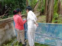 25/6/66 จนท.รพ.สต.บ้านสันป่าไร่ร่วมกับอสม.ม.3 บ้านจบปิ ควบคุมโรคไข้เลือดออก รอบ 2 เคสดช.ณัฐคุณ พงษ์ไทย