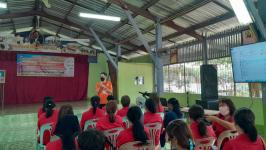 29/6/66 จนท.รพ.สต.บ้านสันป่าไร่ร่วมกับเครือข่ายคนต่อชีวิต จัดอบรมให้ความรู้แก่ผู้นำชุมชนและเครือข่ายในโครงการป้องกันและแก้ไขปัญหาการฆ่าตัวตายในกลุ่มผู้สูงอายุชาวเขาเผ่ากระเหรี่ยงพร้อมทั้งเยี่ยมบ้านกลุ่มเสี่ยงที่มีพฤติกรรมจะฆ่าตัวตาย