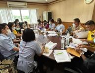 10/7/66 ช่วงเช้า จนท.รพ.สต.ฝั่งตะวันตก 10 แห่ง เข้าร่วมประชุมหารือกับกองสาธารณสุข เรื่อง แนวทางการเบิกค่าตอบแทน ฉ.11