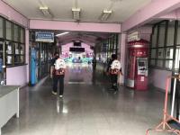 อบจ.ตาก ดำเนินการทำความสะอาด ฉีดพ่นน้ำยาแอลกอฮอล์และเช็ดถูฆ่าเชื้อโรคประจำสัปดาห์