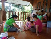 จนท.รพ.สต.บ้านสันป่าไร่ จัดกิจกรรมสัปดาห์รณรงค์ตรวจคัดกรองพัฒนาการเด็กปฐมวัยปีงบประมาณ2566 ระหว่างวันที่10-14กค.66จำนวน10คน พัฒนาการสมวัย7คน สงสัยล่าช้า3คนค่ะ