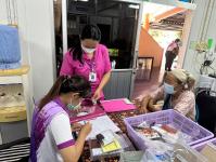 25/7/66 รพ.สต.บ้านสันป่าไร่ ให้บริการจ่ายยาผู้ป่วยโรคไม่ติดต่อ กลุ่ม 1 (โรคเบาหวาน) ที่รับยาที่ รพ.สต.บ้านสันป่าไร่ จำนวน 21 ราย