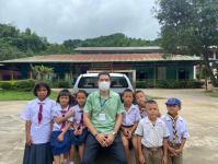 26/7/66 รพ.สต.บ้านสันป่าไร่ ให้บริการ ฉีดวัคซีนนักเรียน ชั้น ป.1 ที่ไม่มีประวัติหรือมีประวัติการได้รับวัคซีนไม่ครบตามเกณฑ์มาตรฐานงานสร้างเสริมภูมิคุ้มกันโรค จำนวน 5 โรงเรียนในเขตรับผิดชอบ รวม 31 คน