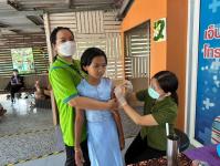 26/7/66 รพ.สต.บ้านสันป่าไร่ ให้บริการ ฉีดวัคซีนนักเรียน ชั้น ป.1 ที่ไม่มีประวัติหรือมีประวัติการได้รับวัคซีนไม่ครบตามเกณฑ์มาตรฐานงานสร้างเสริมภูมิคุ้มกันโรค จำนวน 5 โรงเรียนในเขตรับผิดชอบ รวม 31 คน