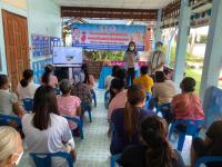 24766 จนท.รพ.สต.บ้านสันป่าไร่ ร่วมเป็นวิทยากรให้ความรู้แก่ผู้ปกครองเด็กศูนย์พัฒนาเด็กเล็กบ้านป่าไร่เหนือ