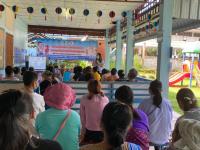 24766 จนท.รพ.สต.บ้านสันป่าไร่ ร่วมเป็นวิทยากรให้ความรู้แก่ผู้ปกครองเด็กศูนย์พัฒนาเด็กเล็กบ้านป่าไร่เหนือ