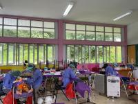 วันที่ 23/6/66 - 25/7/66 จนท.รพ.สต.บ้านสันป่าไร่ ออกให้บริการอนามัยโรงเรียนและจัดกิจกรรมทันตสาธารณสุข โดยดำเนินการ 1.ตรวจสุขภาพช่องปากและเคลือบฟูลออไรด์ จำนวน 7 โรงเรียน 529 คน 2.จัดกิจกรรมฟันสะอาด เหงือกแข็งแรง ในระดับชั้นมัธยมศึกษา ปีที่1 จำนวน 15 คน 3.