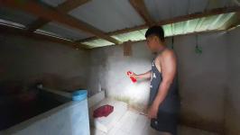 30/7/66 จนท.รพ.สต.บ้านสันป่าไร่ร่วมกับอสม.ม.3บ้านป่าไร่เหนือ ควบคุมโรคไข้เลือดออกรอบที่1 พร้อมทั้งสอบสวนโรคเคสนางรัตนา พิทักษ์พิบูลย์ศรี