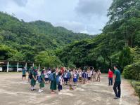 16-18866 จนท.รพ.สต.บ้านสันป่าไร่ ให้ความรู้เกี่ยวกับโรคหนอนพยาธิและตรวจอุจจาระเพื่อค้นหาไข่พยาธิในพื้นที่โครงการพระราชดำริโรงเรียนจาตุรจินดา จำนวน 112 คนพบไข่พยาธิไส้เดือน 2 คน แส้ม้า 4 คนและโรงเรียนบ้านสี่หลัง จำนวน 31 คน พบไข่พยาธิไส้เดือน 1 คน