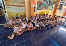 23/8/66 รพ.สต.บ้านสันป่าไร่ ติดตามฉีดวัคซีนนักเรียน (รอบสอง) จำนวน 5 โรงเรียน รวมนักเรียน 40 คน