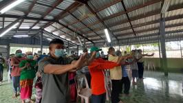 30/8/66 รพ.สต.บ้านสันป่าไร่ ร่วมกับกลุ่มผู้สูงอายุบ้านสันป่าไร่ จัดอบรมโครงการส่งเสริมสุขภาพผู้สูงวัย จิตแจ่มใส ร่างกายแข็งแรง โดยมีวิทยากรจากฝ่ายแพทย์แผนไทย รพ.แม่ระมาด ณ หอประชุมโรงเรียนบ้านสันป่าไร่ มีผู้สูงอายุเข้าร่วมกิจกรรม จำนวน 100 คน