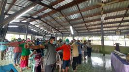 30/8/66 รพ.สต.บ้านสันป่าไร่ ร่วมกับกลุ่มผู้สูงอายุบ้านสันป่าไร่ จัดอบรมโครงการส่งเสริมสุขภาพผู้สูงวัย จิตแจ่มใส ร่างกายแข็งแรง โดยมีวิทยากรจากฝ่ายแพทย์แผนไทย รพ.แม่ระมาด ณ หอประชุมโรงเรียนบ้านสันป่าไร่ มีผู้สูงอายุเข้าร่วมกิจกรรม จำนวน 100 คน