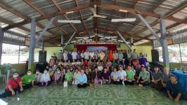 30/8/66 รพ.สต.บ้านสันป่าไร่ ร่วมกับกลุ่มผู้สูงอายุบ้านสันป่าไร่ จัดอบรมโครงการส่งเสริมสุขภาพผู้สูงวัย จิตแจ่มใส ร่างกายแข็งแรง โดยมีวิทยากรจากฝ่ายแพทย์แผนไทย รพ.แม่ระมาด ณ หอประชุมโรงเรียนบ้านสันป่าไร่ มีผู้สูงอายุเข้าร่วมกิจกรรม จำนวน 100 คน