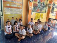 20/9/66 รพ.สต.บ้านสันป่าไร่ ฉีดวัคซีนนักเรียน (รอบที่ 3) จำนวน 5 โรงเรียน 42 คน