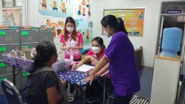 24/10/66 ช่วงบ่าย รพ.สต.บ้านสันป่าไร่ ร่วมกับ แพทย์ และ ทีม รพ.แม่ระมาด จ่ายยาผู้ป่วยโรคเบาหวาน ที่รับยาที่ รพ.สต.จำนวน 22 ราย มีกิจกรรมแลกเปลี่ยนเรียนรู้,แจ้งผลการตรวจเลือด/ผลการตรวจ EKG ประจำปี,จ่ายยา,ตรวจสุขภาพช่องปาก,นับจำนวนยาและทบทวนความเข้าใจการทาน