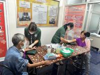 21-22 พ.ย.66 รพ.สต.บ้านสันป่าไร่ เจาะเลือดประจำปี( screening lab ), วัดความดันฯ , ตรวจสุขภาพ , ตรวจคลื่นไฟฟ้าหัวใจ(EKG) , ตรวจปัสสาวะ ผู้ป่วยโรคความดันโลหิตสูงที่รับยาที่ รพ.สต.บ้านสันป่าไร่ กลุ่ม 2 จำนวน 51 ราย