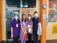 12/12/66 รพ.สต.บ้านสันป่าไร่ รับการประเมินหน่วยบริการเจาะเลือดเก็บตัวอย่างและนำส่งตัวอย่างนอกโรงพยาบาลเพื่อสนับสนุนโครงการลดความแออัดกระทรวงสาธารณสุข จากทีมเทคนิคการแพทย์ รพ.แม่ระมาด