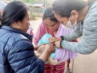 19/12/66 รพ.สต.บ้านสันป่าไร่ เจาะเลือดประจำปี(screening lab) ,ตรวจปัสสาวะ,ตรวจคลื่นไฟฟ้าหัวใจ(EKG),ยืนยันตัวตน(Authen) ผู้ป่วยโรคความดันโลหิตสูง กลุ่ม 3 จำนวน 19 ราย และ รณรงค์หยอดวัคซีนป้องกันโรคโปลิโอ รอบสอง จำนวน 5 หมู่บ้าน