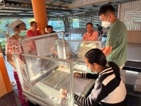 17 มกราคม 2567 รพ.สต.บ้านสันป่าไร่ เจาะเลือด,วัดความดันโลหิต,ชั่งน้ำหนัก,ยืนยันตัวตน ผู้ป่วยโรคเบาหวาน จำนวน 20 ราย