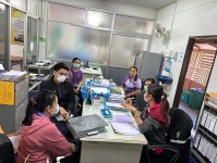 6 ก.พ.2567 หน่วยตรวจสอบภายใน อบจ.ตาก มาให้คำแนะนำและชี้แจงรายละเอียดการจัดทำเอกสารการใช้รถและการเบิกพัสดุ ที่ รพ.สต.บ้านสันป่าไร่