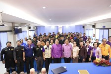 ปลัดองค์การบริหารส่วนจังหวัดตาก เป็นประธานในพิธีเปิดโครงการเสริมสร้างศักยภาพ ด้านการป้องกันและบรรเทาสาธารณภัยเพื่อเตรียมพร้อมตอบโต้เหตุสาธารณภัยต่างๆ 