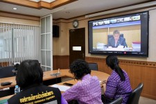 นายกองค์การบริหารส่วนจังหวัดตาก เข้าร่วมประชุมชี้แจงงบประมาณรายจ่ายประจำปีงบประมาณ พ.ศ.2567 ต่อคณะกรรมาธิการวิสามัญพิจารณาศึกษาร่างพระราชบัญญัติงบประมาณรายจ่ายประจำปีงบประมาณ พ.ศ.2567 วุฒิสภา ครั้งที่ 34/2567