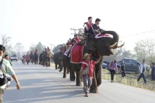 นายกองค์การบริหารส่วนจังหวัดตาก เป็นประธานเปิดโครงการส่งเสริมการท่องเที่ยว(วันช้างไทย) ณ บ้านพะยอ หมู่ 5 ตำบลวาเล่ย์ อำเภอพบพระ จังหวัดตาก