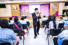 นายกองค์การบริหารส่วนจังหวัดตาก เป็นประธานเปิดโครงการฝึกอบรมส่งเสริมการสร้างสุขภาวะที่ดีวิถีใหม่ ประจำปี 2567 รุ่นที่ 2 