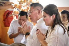 รองนายกองค์การบริหารส่วนจังหวัดตาก ร่วมงานประเพณีขึ้นธาตุแก่งสร้อย ประจำปี พ.ศ. 2567