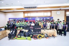  รองนายกองค์การบริหารส่วนจังหวัดตาก เป็นประธานในพิธีเปิดโครงการป้องกันและลดอุบัติเหตุทางถนนในช่วงเทศกาลสงกรานต์ ประจำปีงบประมาณ พ.ศ. 2567