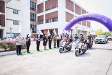  รองนายกองค์การบริหารส่วนจังหวัดตาก เป็นประธานในพิธีเปิดโครงการป้องกันและลดอุบัติเหตุทางถนนในช่วงเทศกาลสงกรานต์ ประจำปีงบประมาณ พ.ศ. 2567