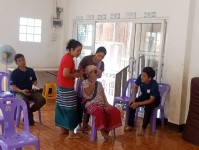 4 เม.ย.67 จนท.รพ.สต.บ้านสันป่าไร่ ร่วมกับ ทีม รพ.แม่ระมาด ออกหน่วยตรวจตาผู้สูงอายุ พื้นที่ หมู่ 6 บ้านห้วยกระทิง ต.พระธาตุ จำนวน 19 ราย