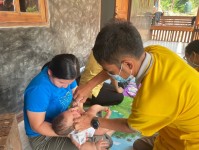 9 พ.ค.67 รพ.สต.บ้านสันป่าไร่ ออกหน่วยฉีดวัคซีนเด็กอายุ 2 เดือน ถึง 4 ปี ที่บ้านห้วยกระทิง หมู่ 6 ต.พระธาตุ จำนวน 10 ราย