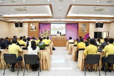 นายกองค์การบริหารส่วนจังหวัดตาก เป็นประธานในพิธีเปิดโครงการติดตามและประเมินผลแผนพัฒนาท้องถิ่นองค์การบริหารส่วนจังหวัดตาก ประจำปีงบประมาณ พ.ศ. 2567