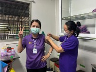 15 พ.ค.2567 รพ.สต.บ้านสันป่าไร่ ฉีดวัคซีนป้องกันไข้หวัดใหญ่ บุคลากรทางการแพทย์ ประจำปี พ.ศ.2567