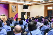 รองปลัดองค์การบริหารส่วนจังหวัดตาก เป็นประธานเปิดโครงการฝึกอบรมพัฒนาศักยภาพงานสาธารณสุขมูลฐาน ประจำปี 2567 รุ่นที่ 2