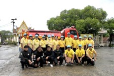 รองปลัดองค์การบริหารส่วนจังหวัดตาก พร้อมด้วยข้าราชการ และเจ้าหน้าที่ในสังกัดองค์การบริหารส่วนจังหวัดตาก ร่วมกิจกรรมจิตอาสาพัฒนา