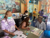 7 มิ.ย.67 รพ.สต.บ้านสันป่าไร่ ฉีดวัคซีนป้องกันไข้หวัดใหญ่ กลุ่มเสี่ยง 7 โรค และ ผู้สูงอายุ (เก็บตก) ครบตามจำนวนวัคซีนที่ได้รับรอบแรก 140 dose