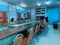 9 มิ.ย. 67 จนท.รพ.สต.บ้านสันป่าไร่ ประชุมอสม.ประจำเดือน มิ.ย.67 เพื่อแจ้งสถานการณ์ด้านสาธารณสุข ข้อมูลข่าวสารต่างๆและให้ความรู้แก่อสม.ในเรื่องสารไซบูทรามีน สารอันตรายที่พบในยาลดความอ้วนพร้อมทั้งพูดคุยแลกเปลี่ยนเรียนรู้เกี่ยวกับงานคุ้มครองผู้บริโภคกับอสม.น