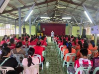 20 มิ.ย. 67 รพ.สต.บ้านสันป่าไร่ จัดกิจกรรมแลกเปลี่ยนเรียนรู้โครงการชุมชนปลอดลูกน้ำยุงลาย ณ รร.บ้านสันป่าไร่ โดยมีจนท.จากรพ.แม่ระมาด,รพ.สต.บ้านทุ่งมะขามป้อมและรพ.สต.บ้านวังผา ร่วมแลกเปลี่ยนเรียนรู้แนวทางการดำเนินงานป้องกันและควบคุมโรคไข้เลือดออก ทั้งนี้ได้