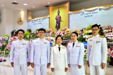 ที่ปรึกษานายกองค์การบริหารส่วนจังหวัดตาก เข้าร่วมพิธีวางพวงมาลาถวายราชสักการะสมเด็จพระนารายณ์มหาราช เพื่อสดุดีเทิดพระเกียรติ เนื่องในวันสมเด็จพระนารายณ์มหาราช ประจำปี พ.ศ. 2567